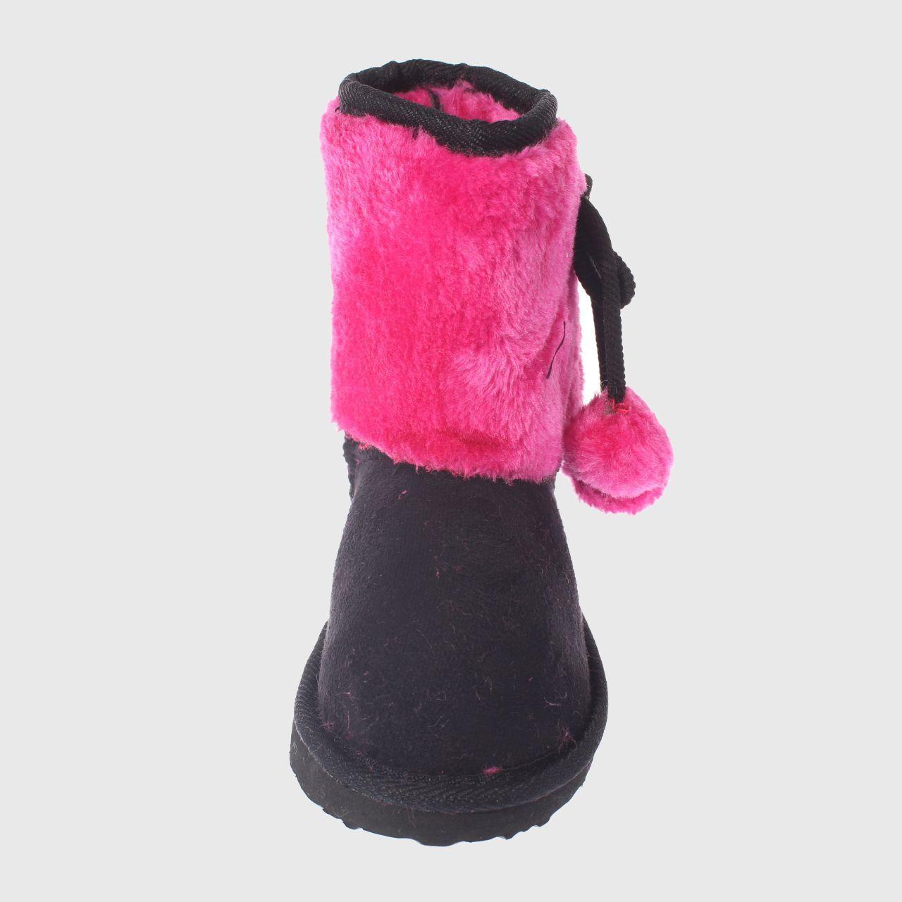 Bota invierno Negro Vía franca Niña-2