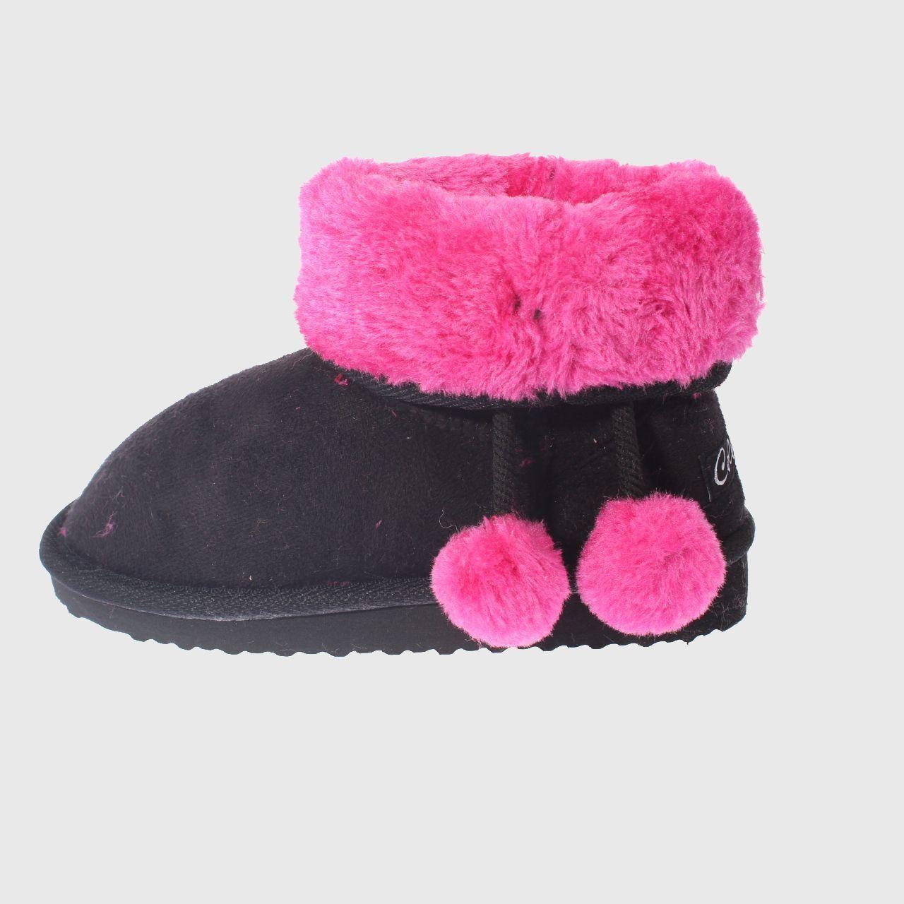 Bota invierno Negro Vía franca Niña-4