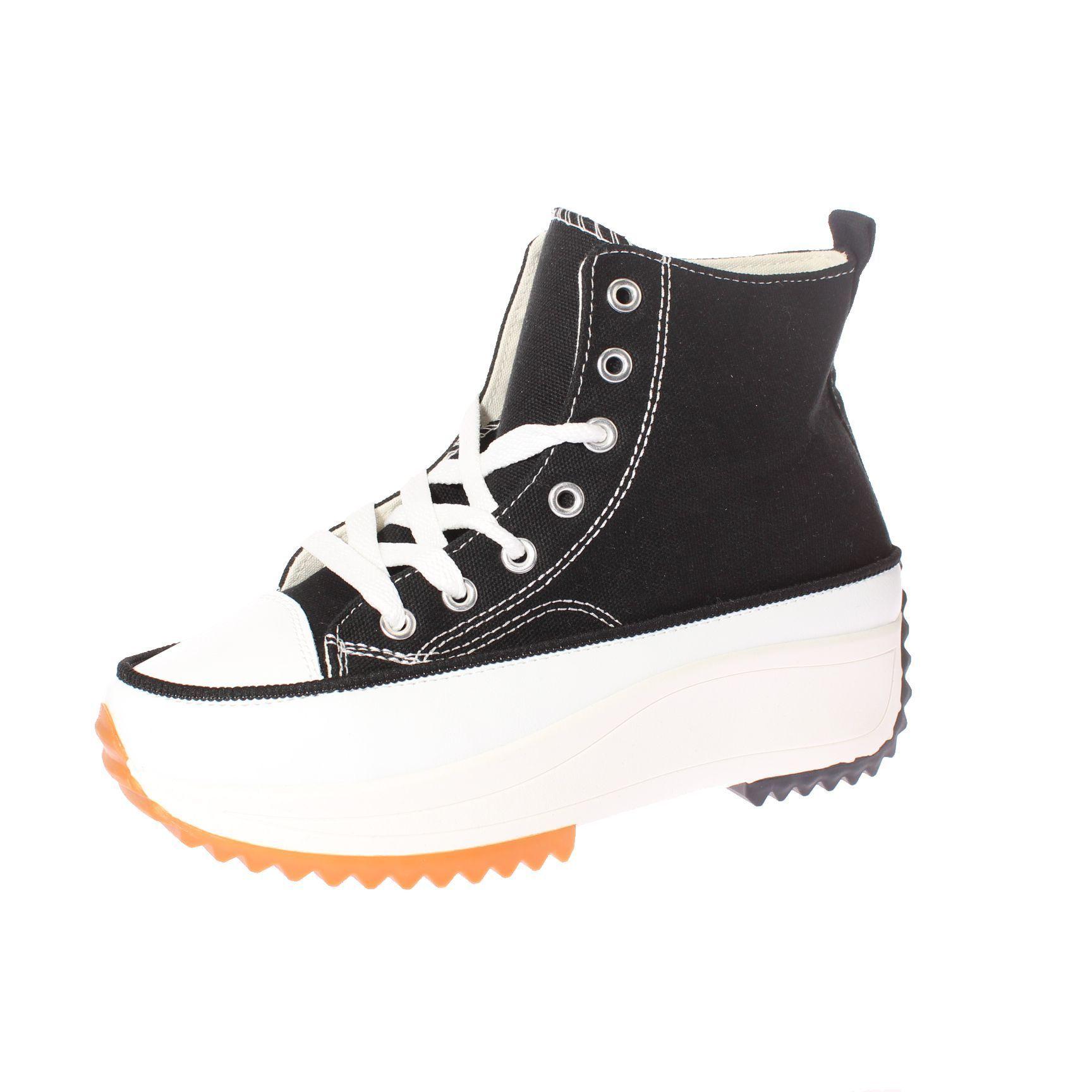 Zapatilla Negro Vía Franca Mujer-0