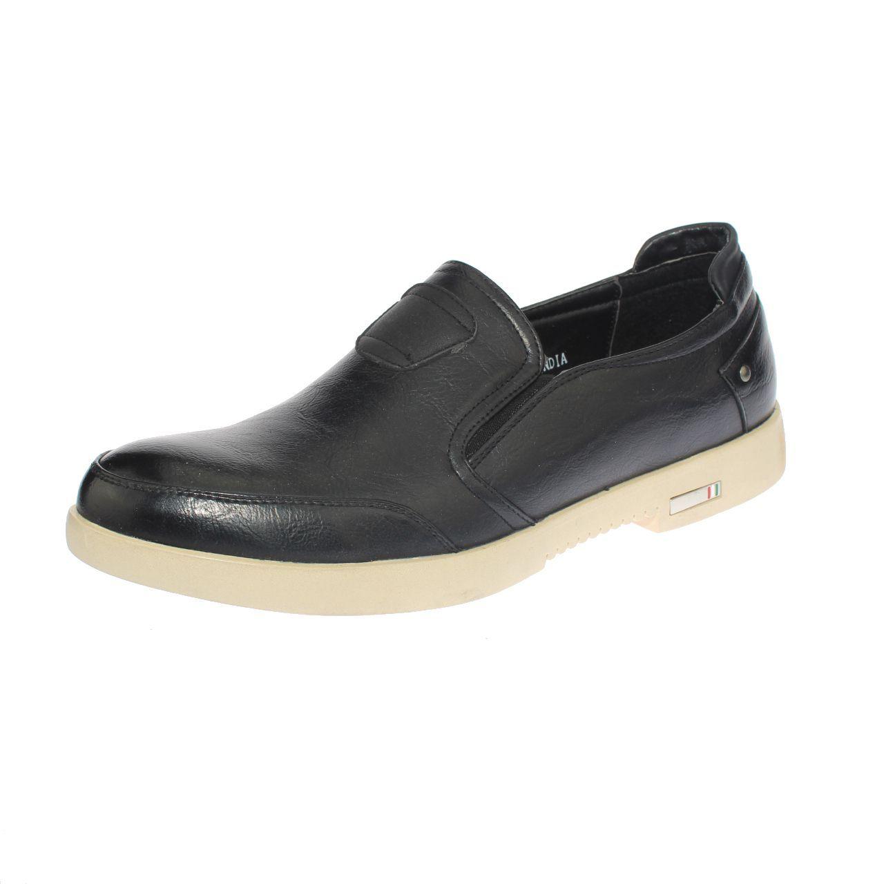 Mocasin Casual Para Hombre Color Negro-0