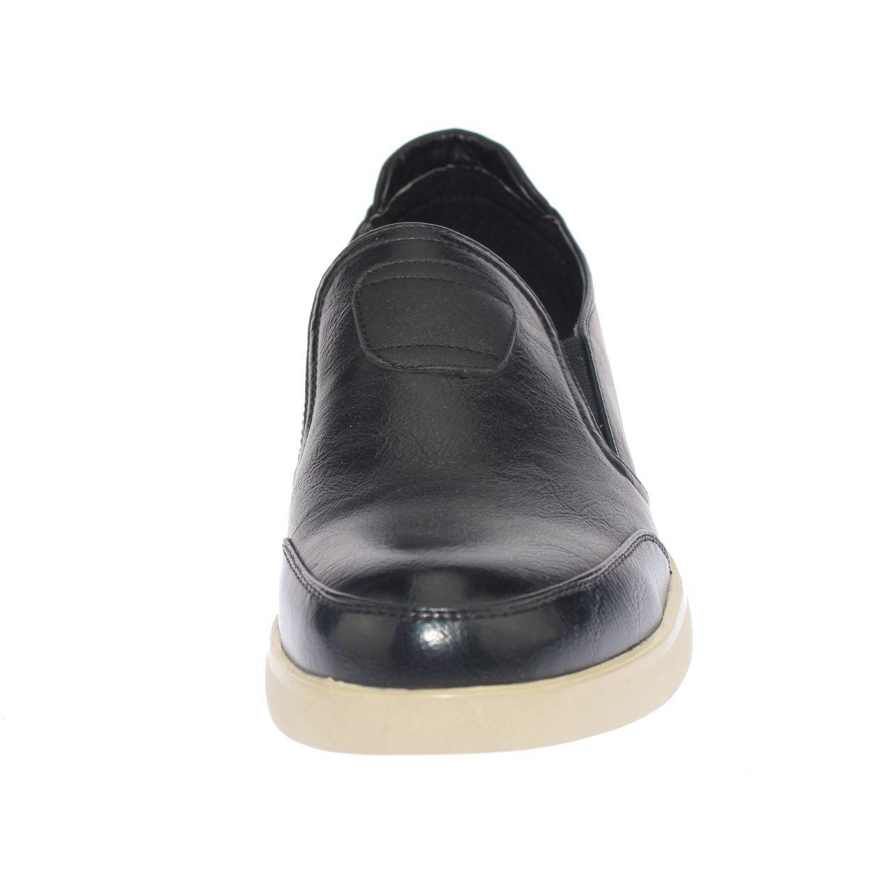 Mocasin Casual Para Hombre Color Negro-2