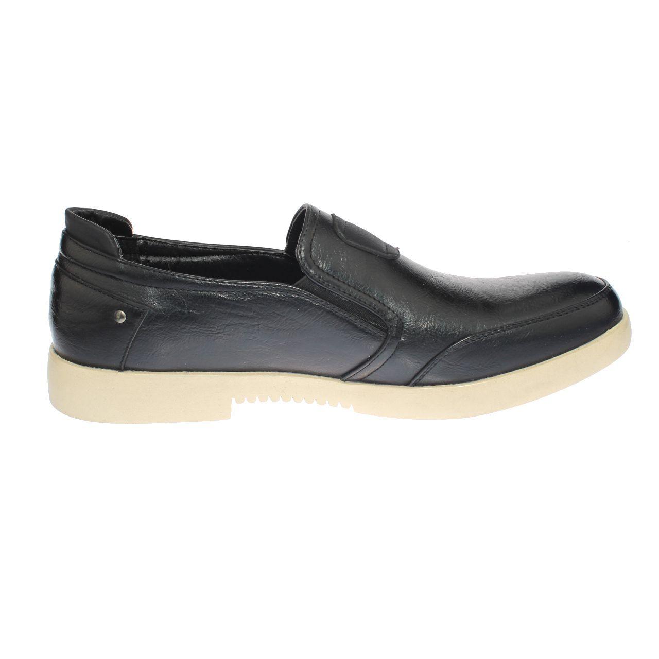 Mocasin Casual Para Hombre Color Negro-3