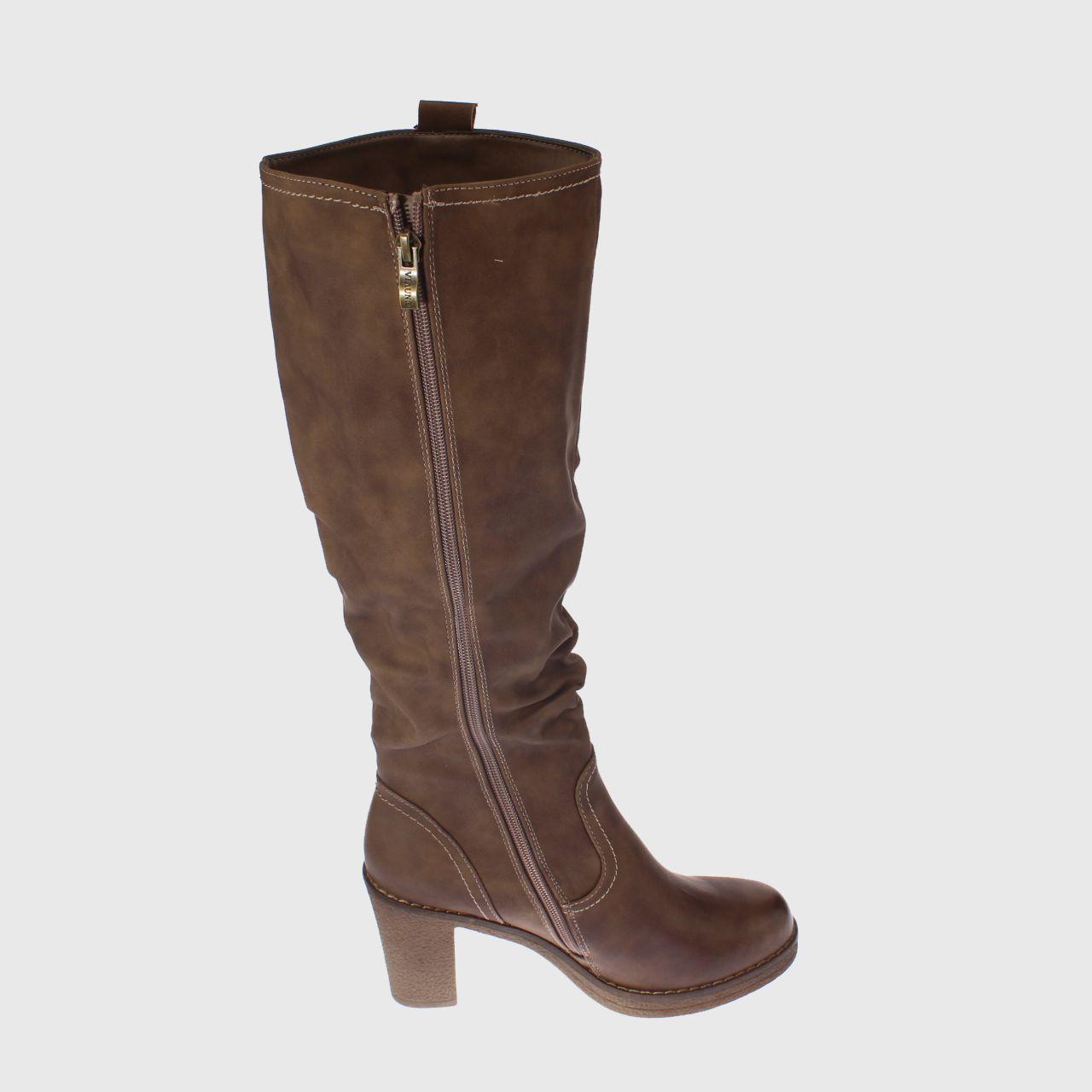 Bota Marrón Vía franca Mujer-1
