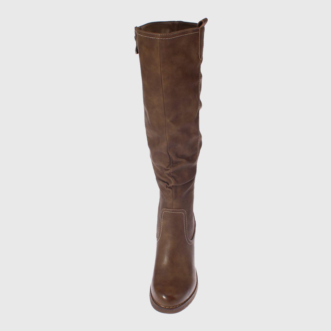 Bota Marrón Vía franca Mujer-2