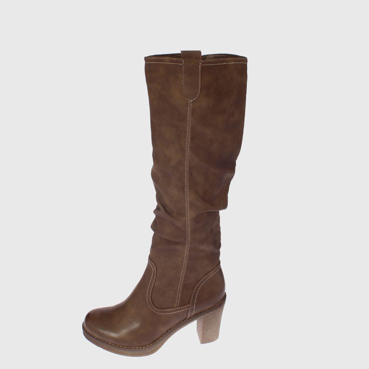 Bota Marrón Vía franca Mujer-3