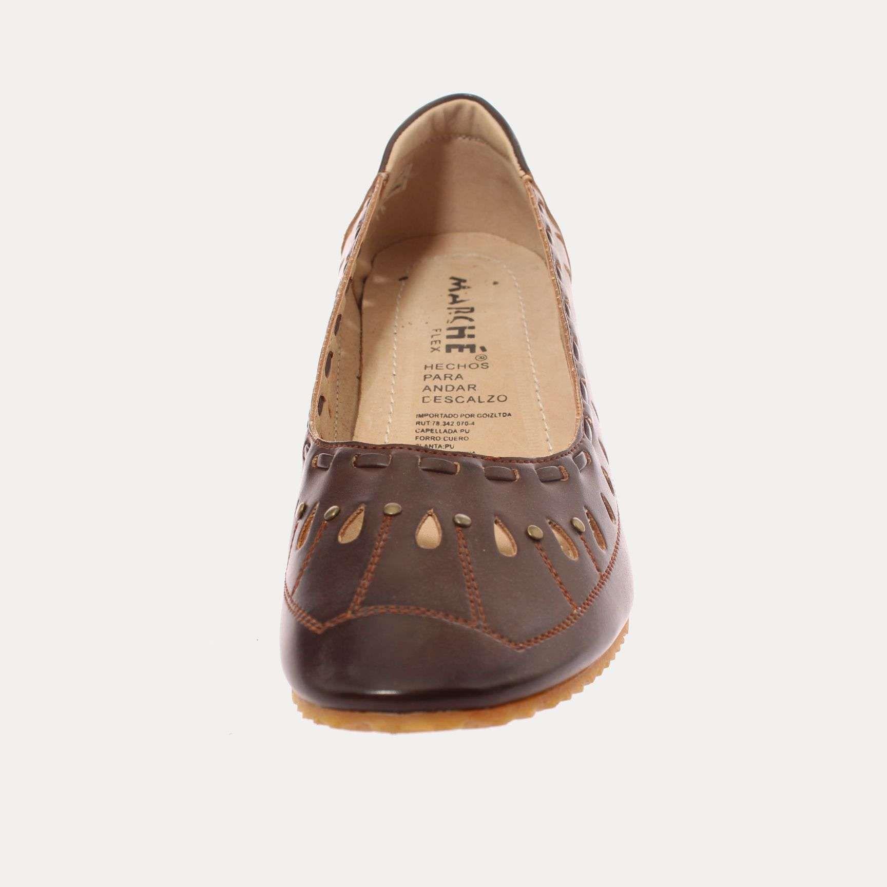 Sandalia Chocolate Vía Franca Mujer Art: 5L5097403DBROWN-2