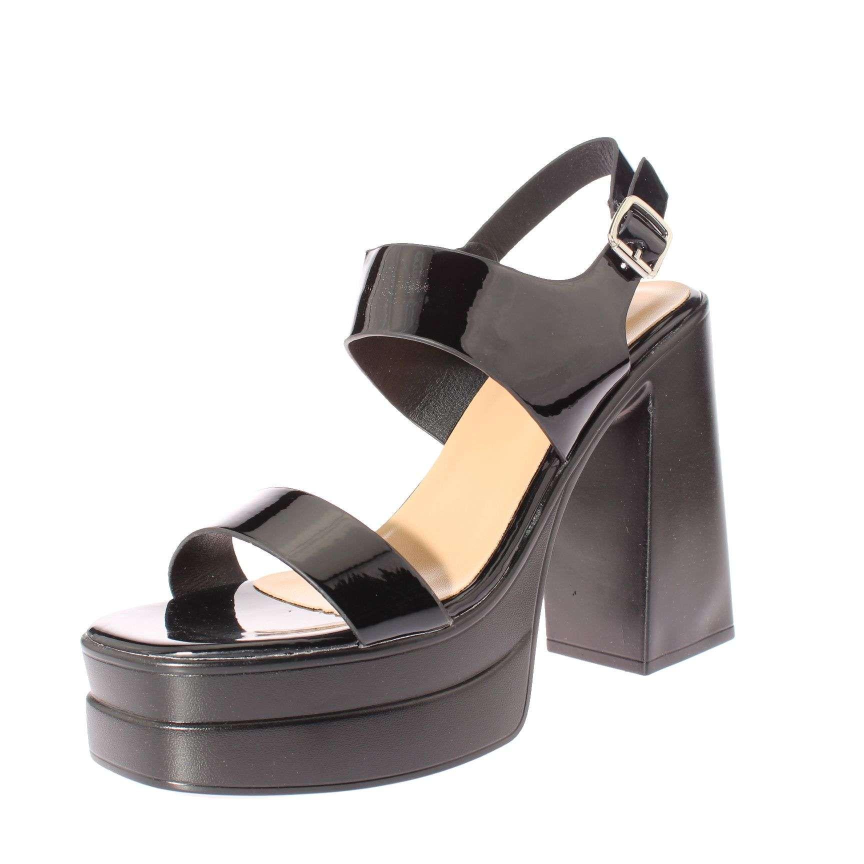 Sandalia Negro Vía Franca Mujer Art: 568259BLACK-0