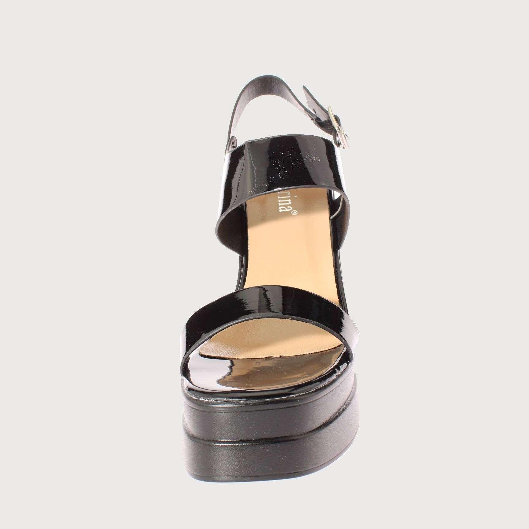 Sandalia Negro Vía Franca Mujer Art: 568259BLACK-2