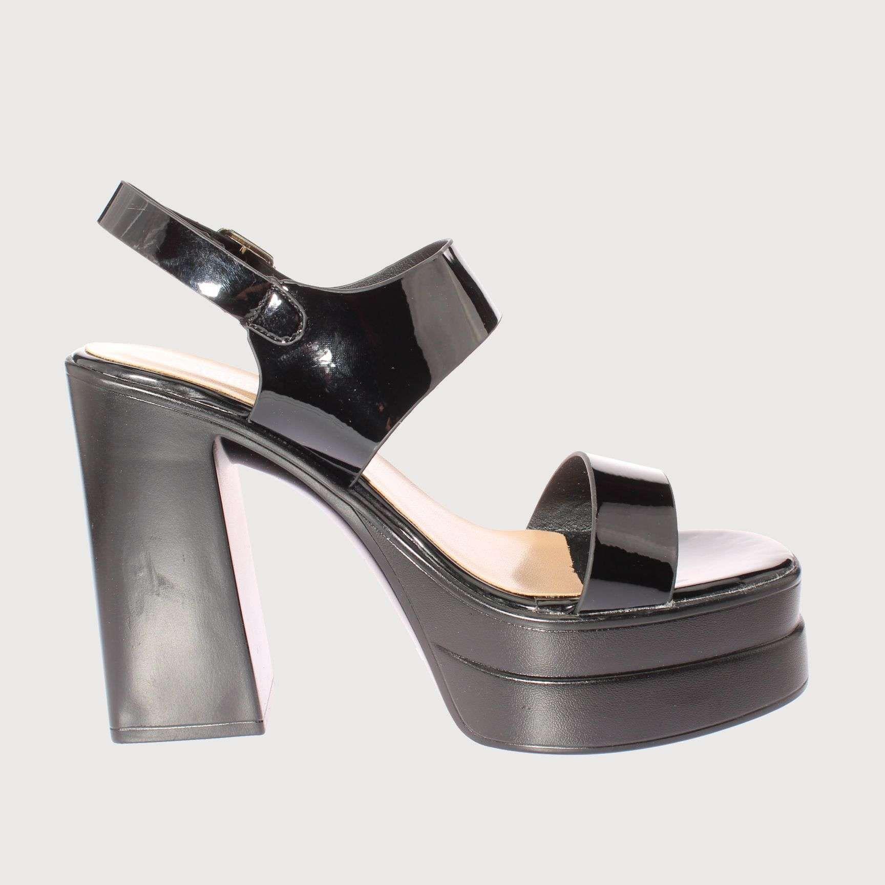 Sandalia Negro Vía Franca Mujer Art: 568259BLACK-3