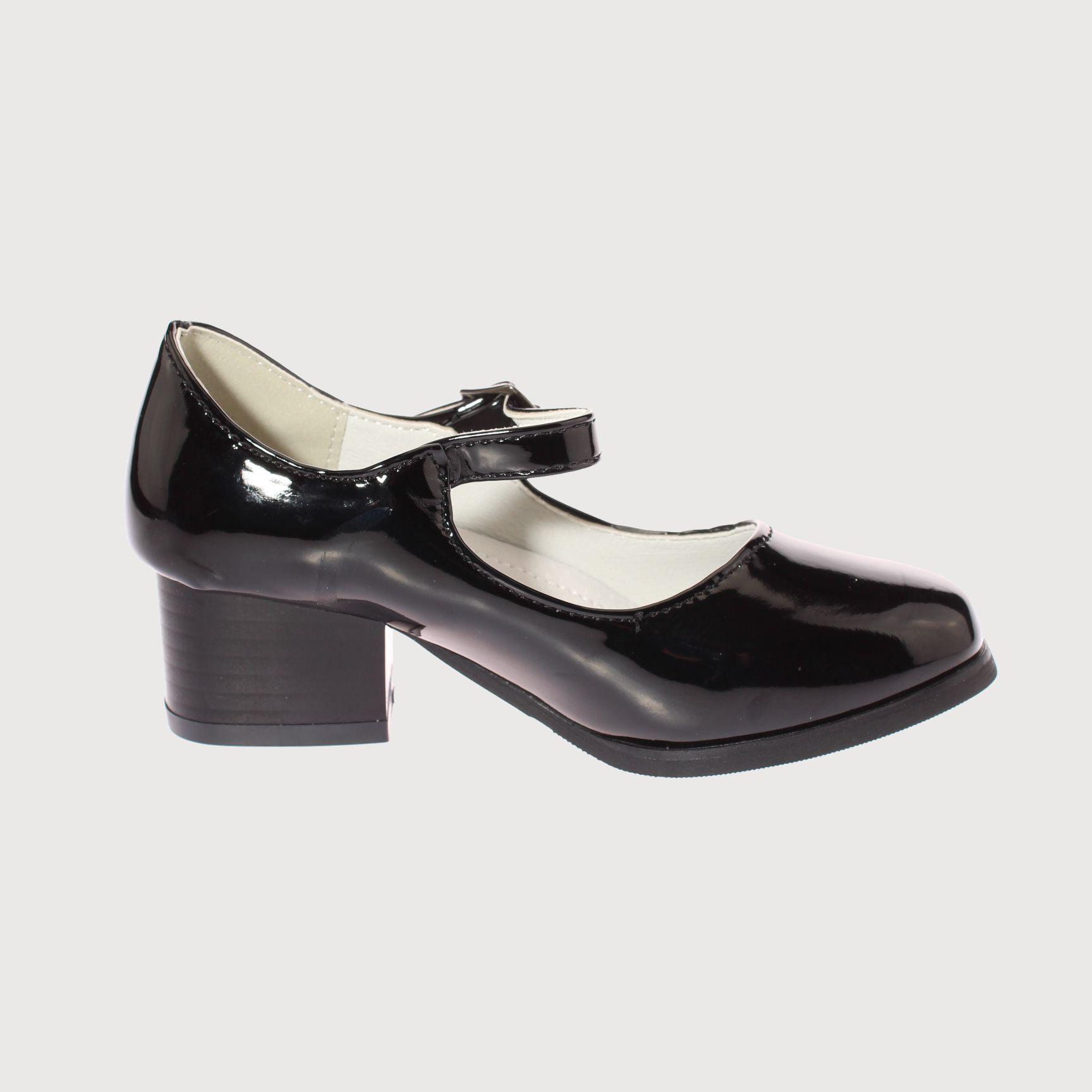 Zapato Cueca Negro Vía Franca Niña Art: 3LJB03504-3