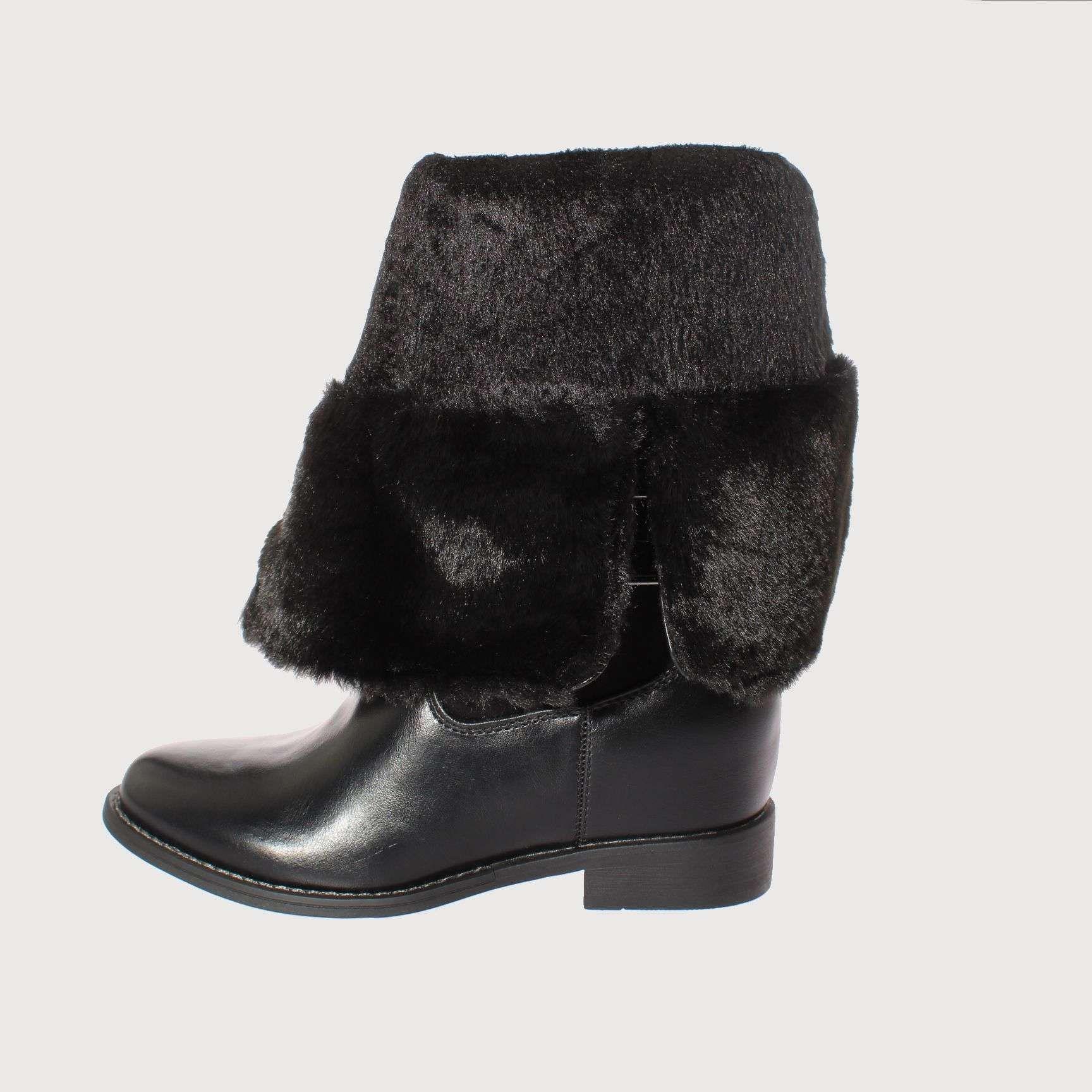 Bota Negro Vía Franca Mujer Art: 512082311NEGRO-4