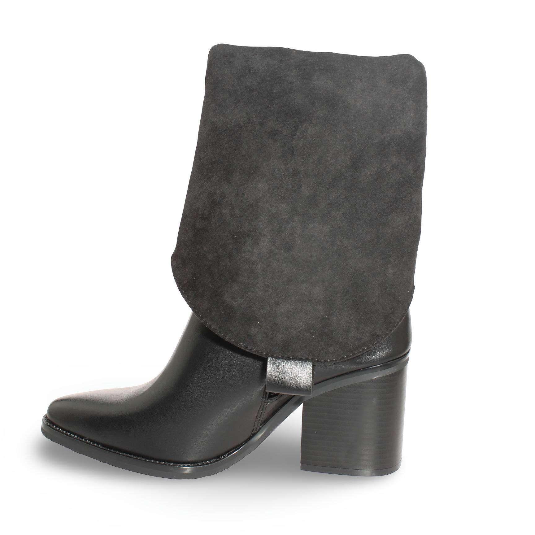 Bota Negro Vía Franca Mujer Art: 56G29-1BLACK-2