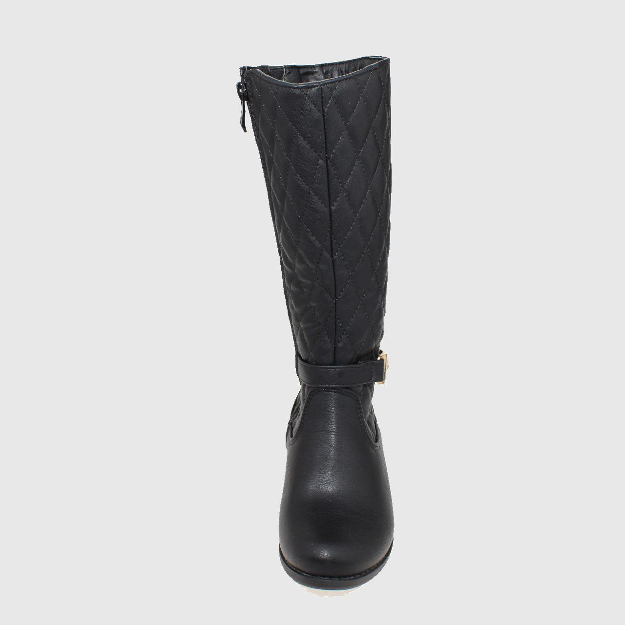 Bota Negro Vía Franca Niña-1