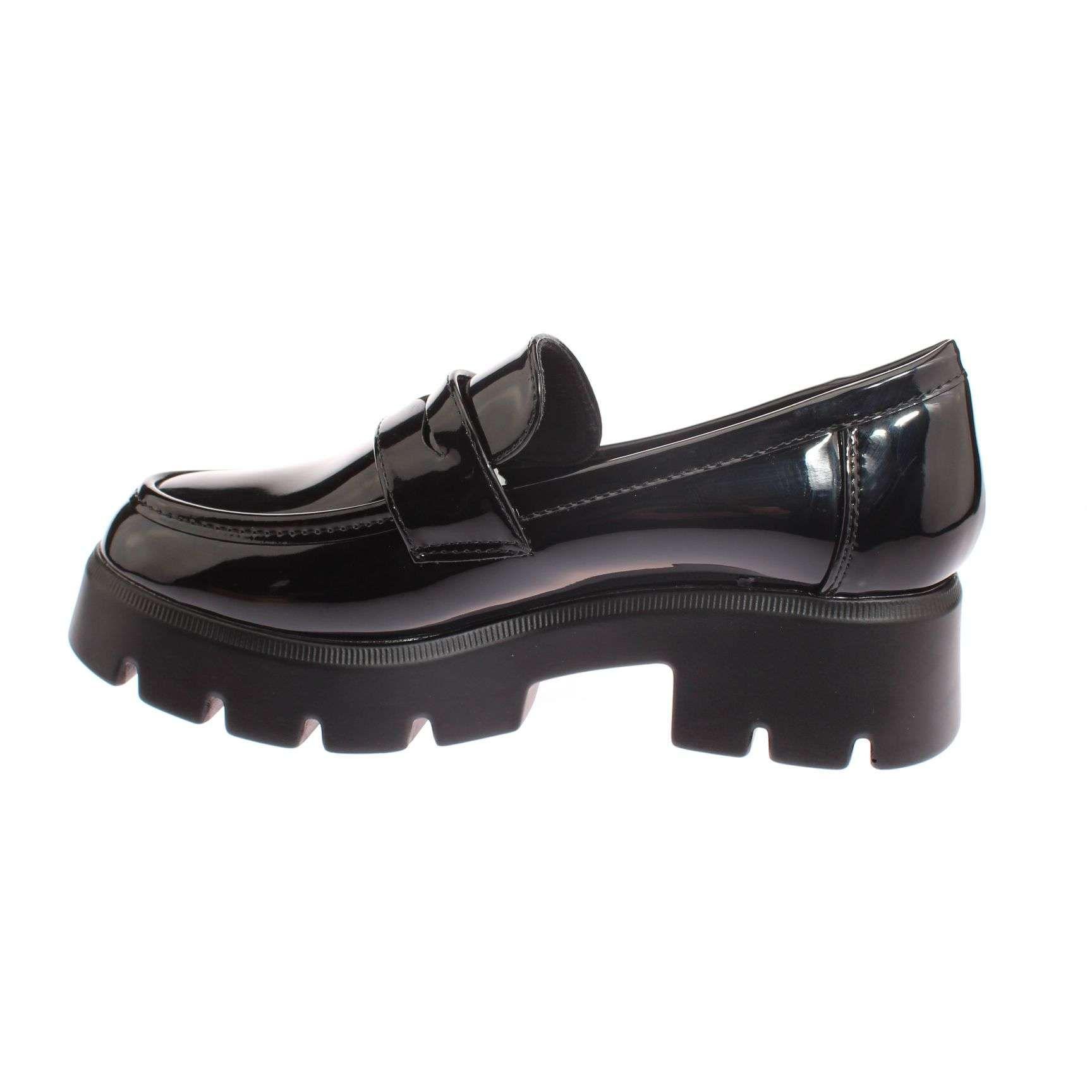 Mocasín Negro Vía Franca Mujer Art: 5EF89BLACK-3