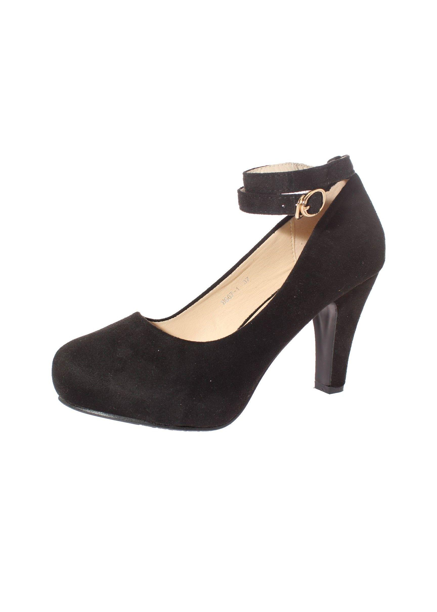 Zapato Negro Vía Franca Mujer-0