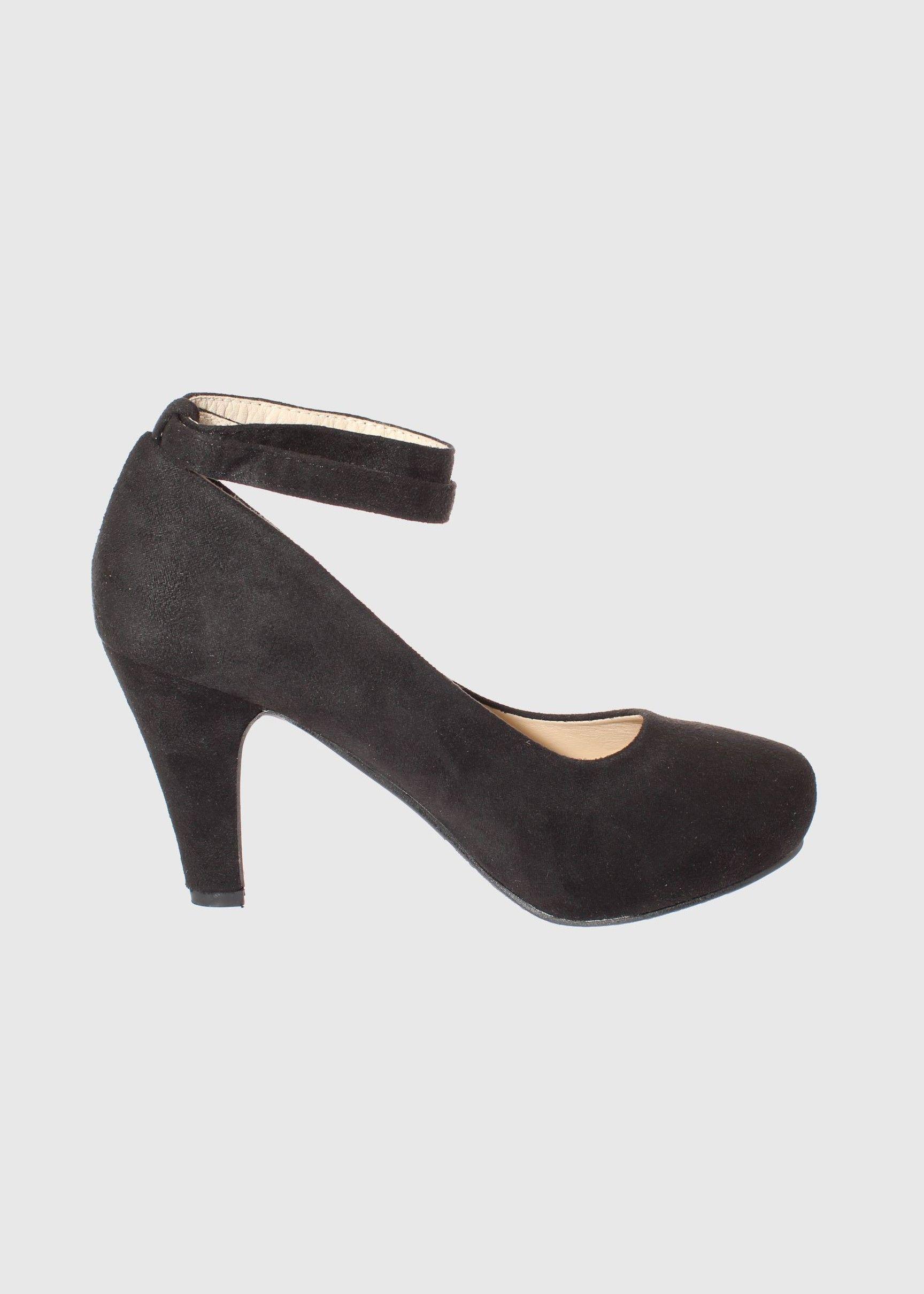 Zapato Negro Vía Franca Mujer-3