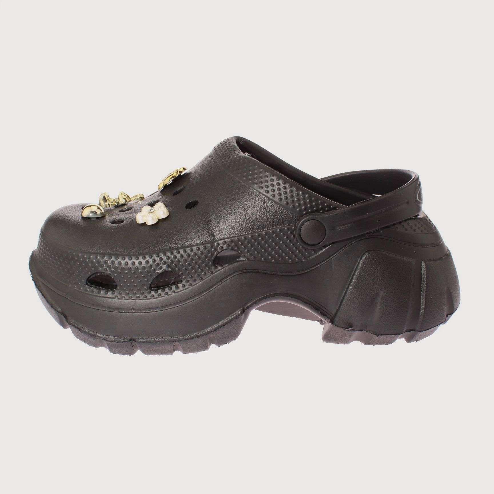 Sandalia Negro Vía Franca Mujer Art: 5S312BO593BLACK-1