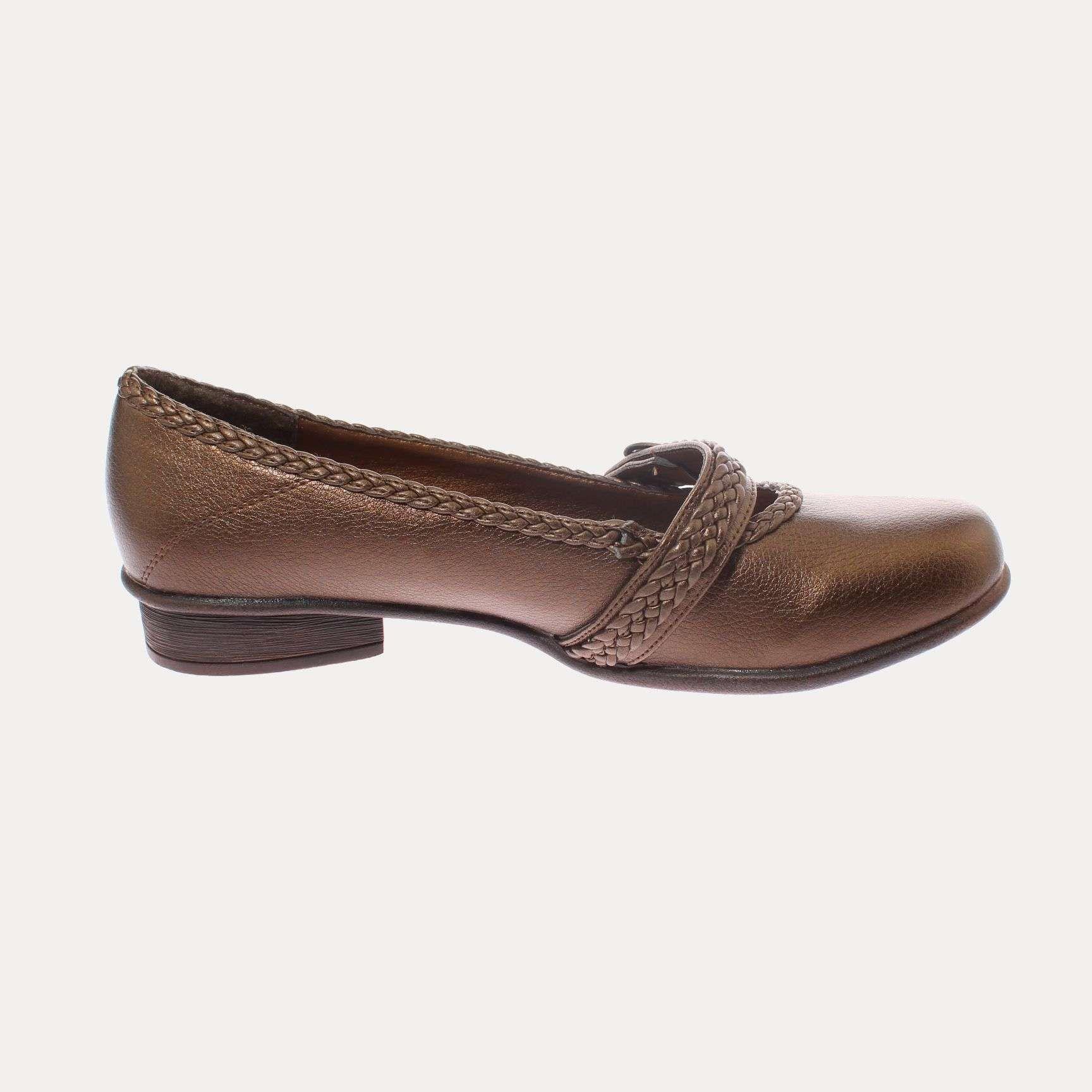 Zapato Dorado Vía Franca Mujer Art: 5L50117006DBRONZE-3