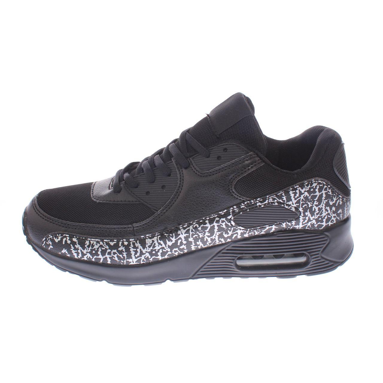Zapatilla Air Negro Vía Franca Hombre-4