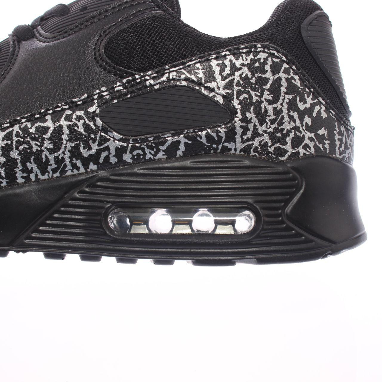 Zapatilla Air Negro Vía Franca Hombre-5
