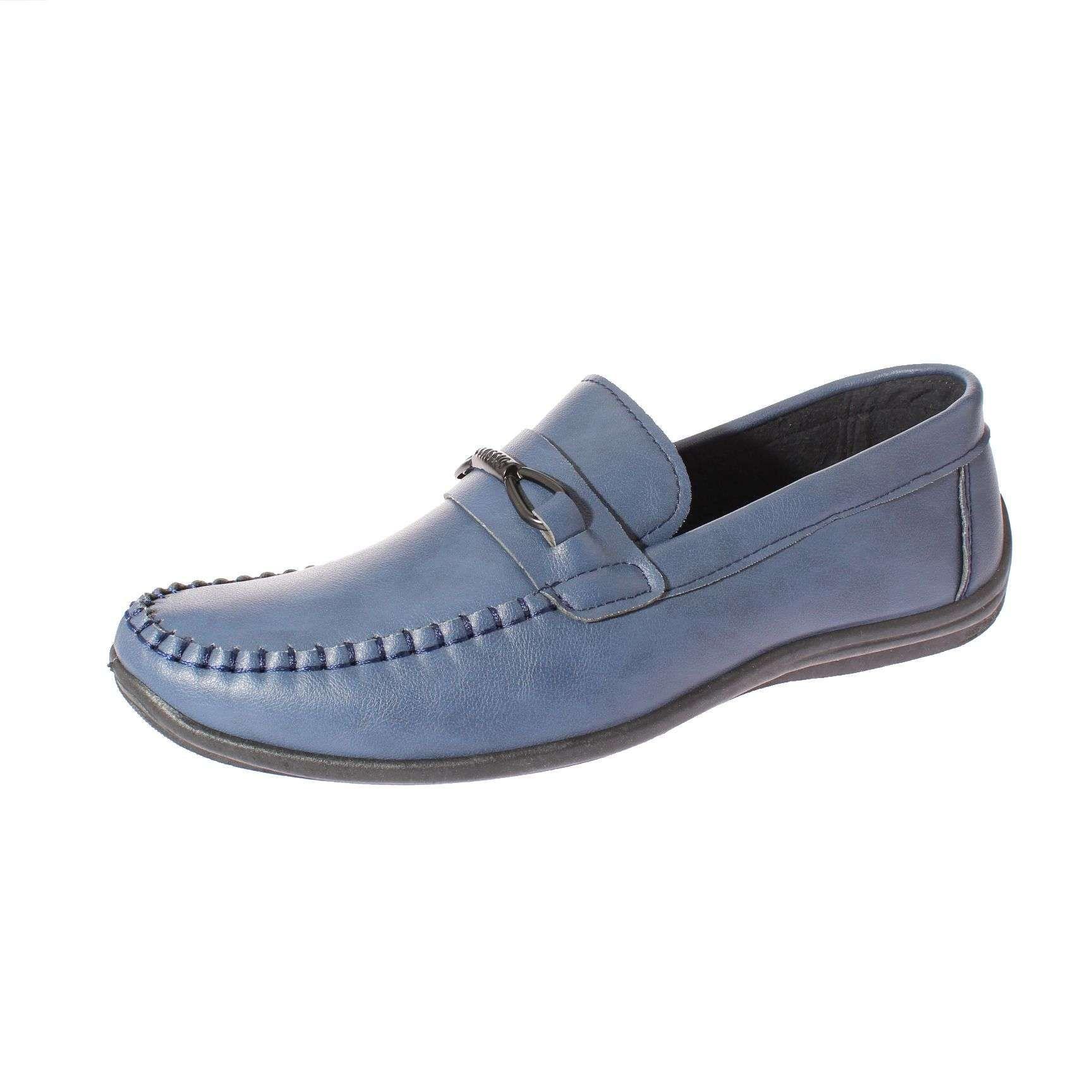 Mocasín Azul Vía Franca Hombre Art: 8S308A0373BLUE-0