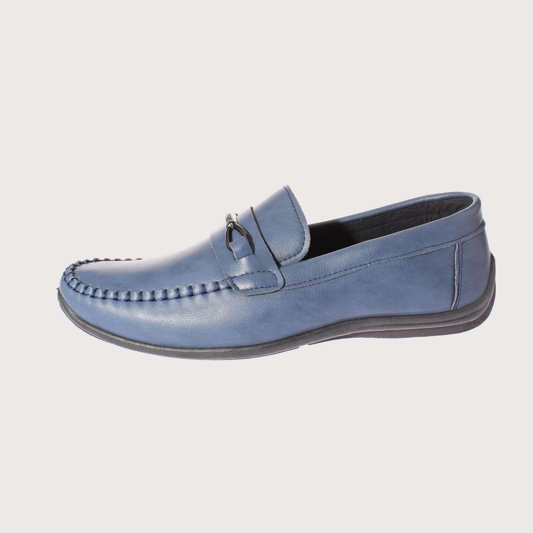 Mocasín Azul Vía Franca Hombre Art: 8S308A0373BLUE-1