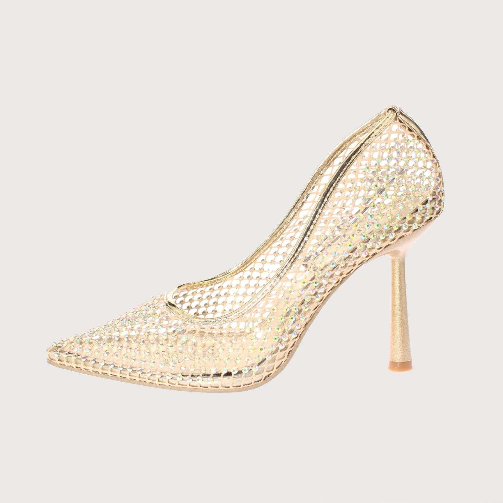 Zapato Dorado Vía Franca Mujer Art: 5KV136GOLD-1