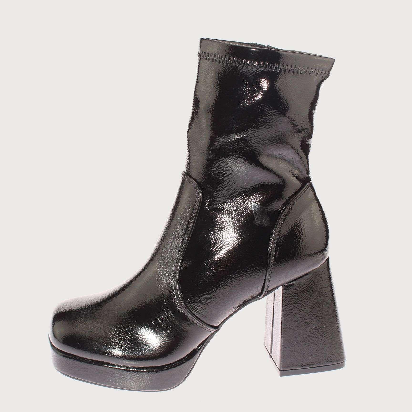 Bota Negro Vía Franca Mujer Art: 5ZZ84NEGRO-1