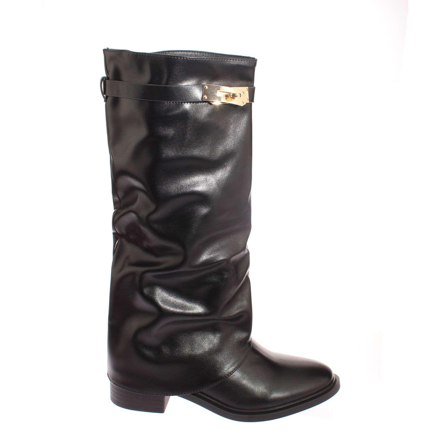 Bota Negro Vía Franca Mujer Art: 5H241110NEGROS-1