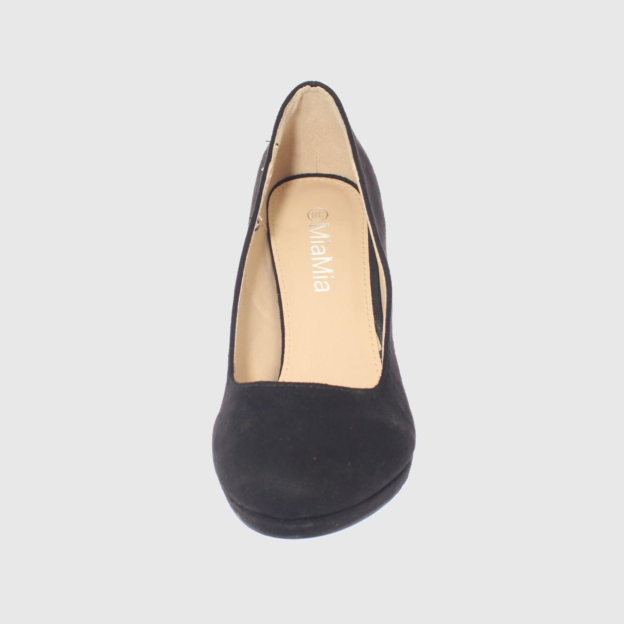 Zapato taco Negro Vía Franca Mujer-2