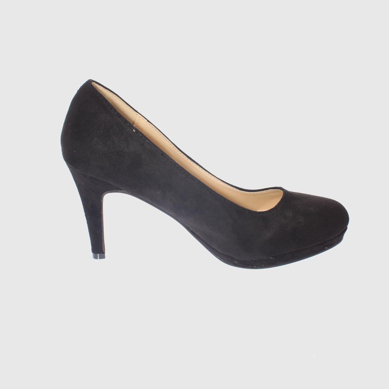 Zapato taco Negro Vía Franca Mujer-3