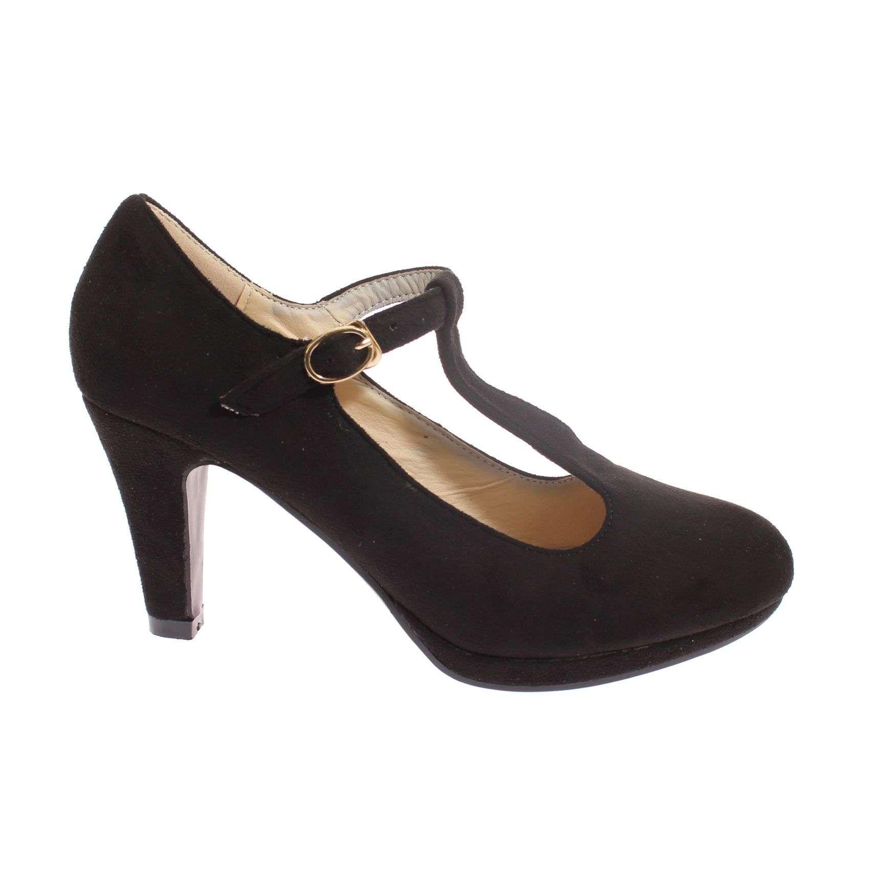 Zapato Negro Vía Franca Mujer Art: 5H6111BLACK-1