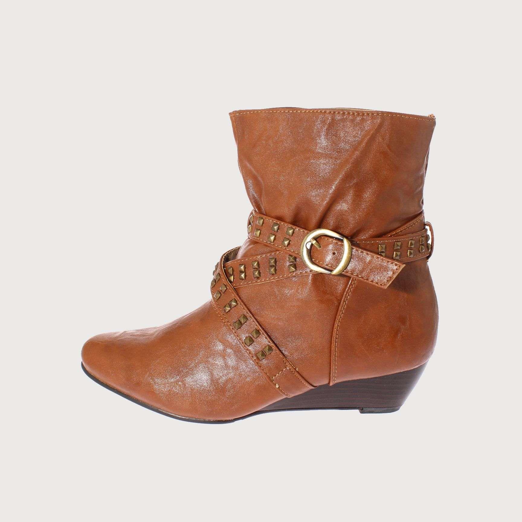 Bota Café Vía Franca Mujer Art: 5RC21728BROWN-1