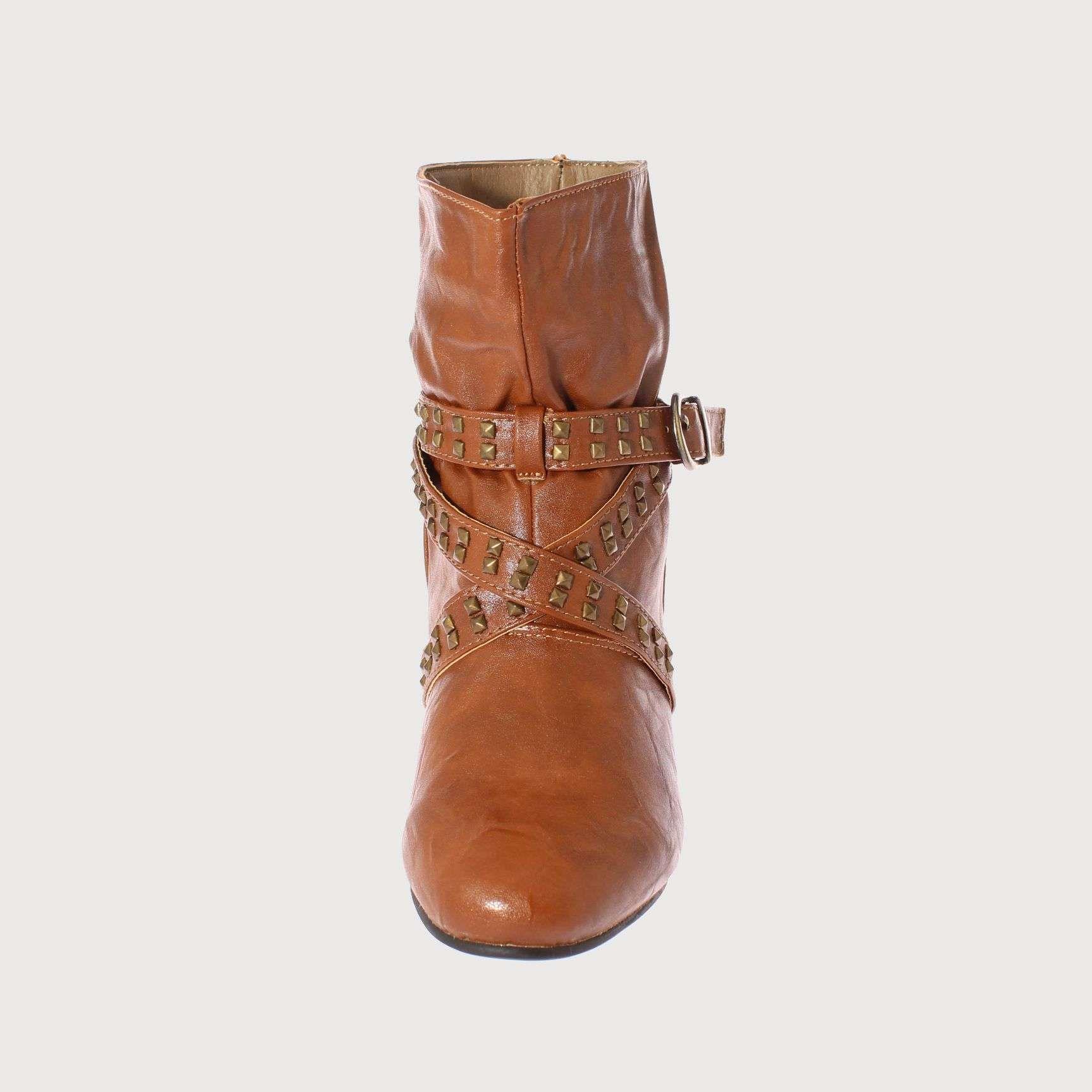 Bota Café Vía Franca Mujer Art: 5RC21728BROWN-2