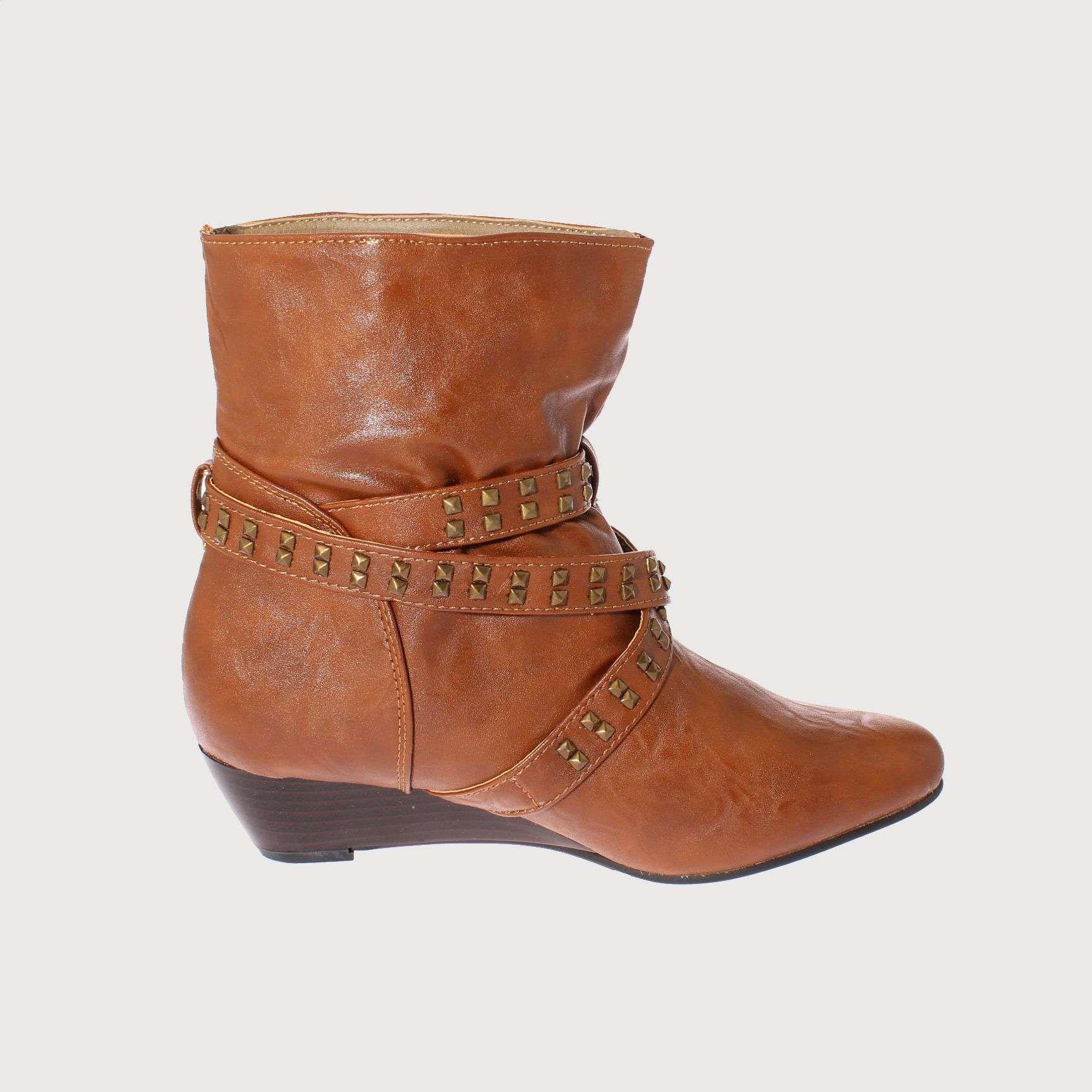 Bota Café Vía Franca Mujer Art: 5RC21728BROWN-3