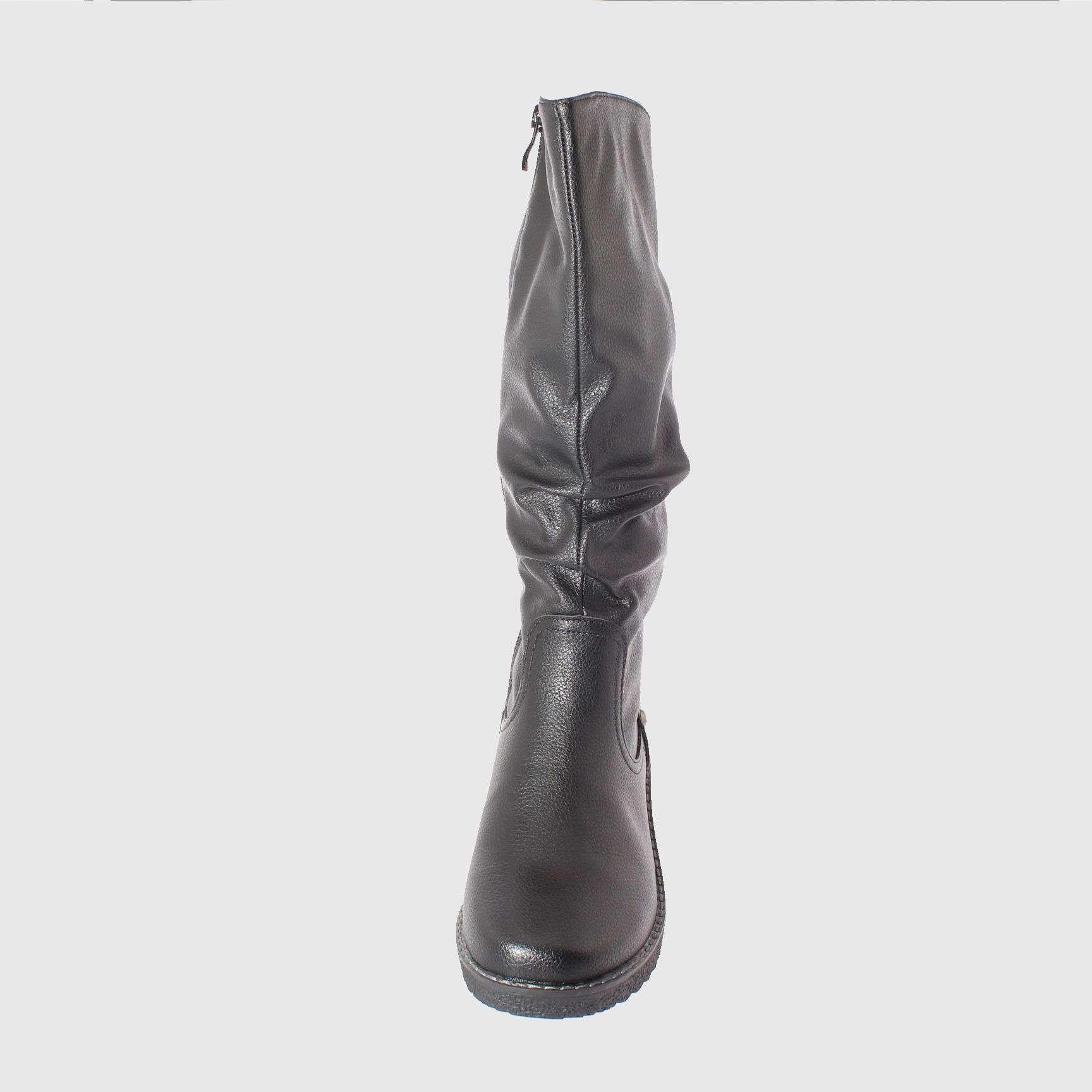 Bota Negro Vía Franca Mujer-2