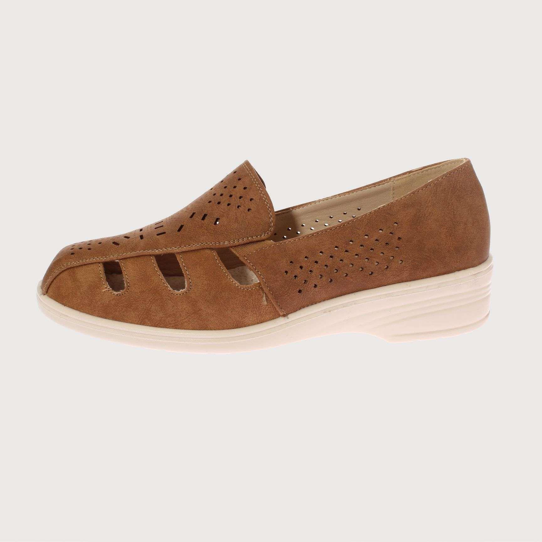 Sandalia Confort Amarillo Vía Franca Mujer Art: 5FLXN0046DYELLOW-1