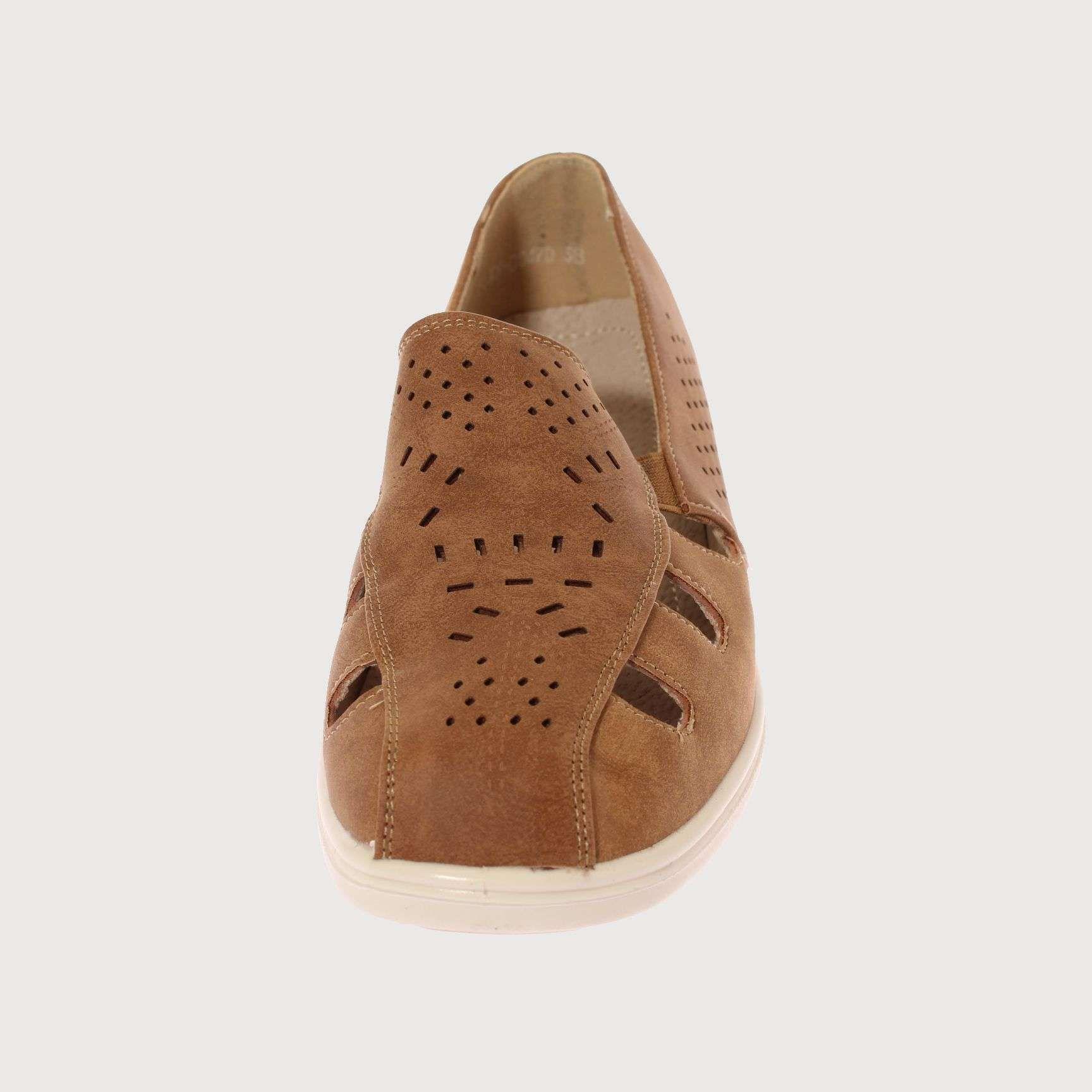 Sandalia Confort Amarillo Vía Franca Mujer Art: 5FLXN0046DYELLOW-2