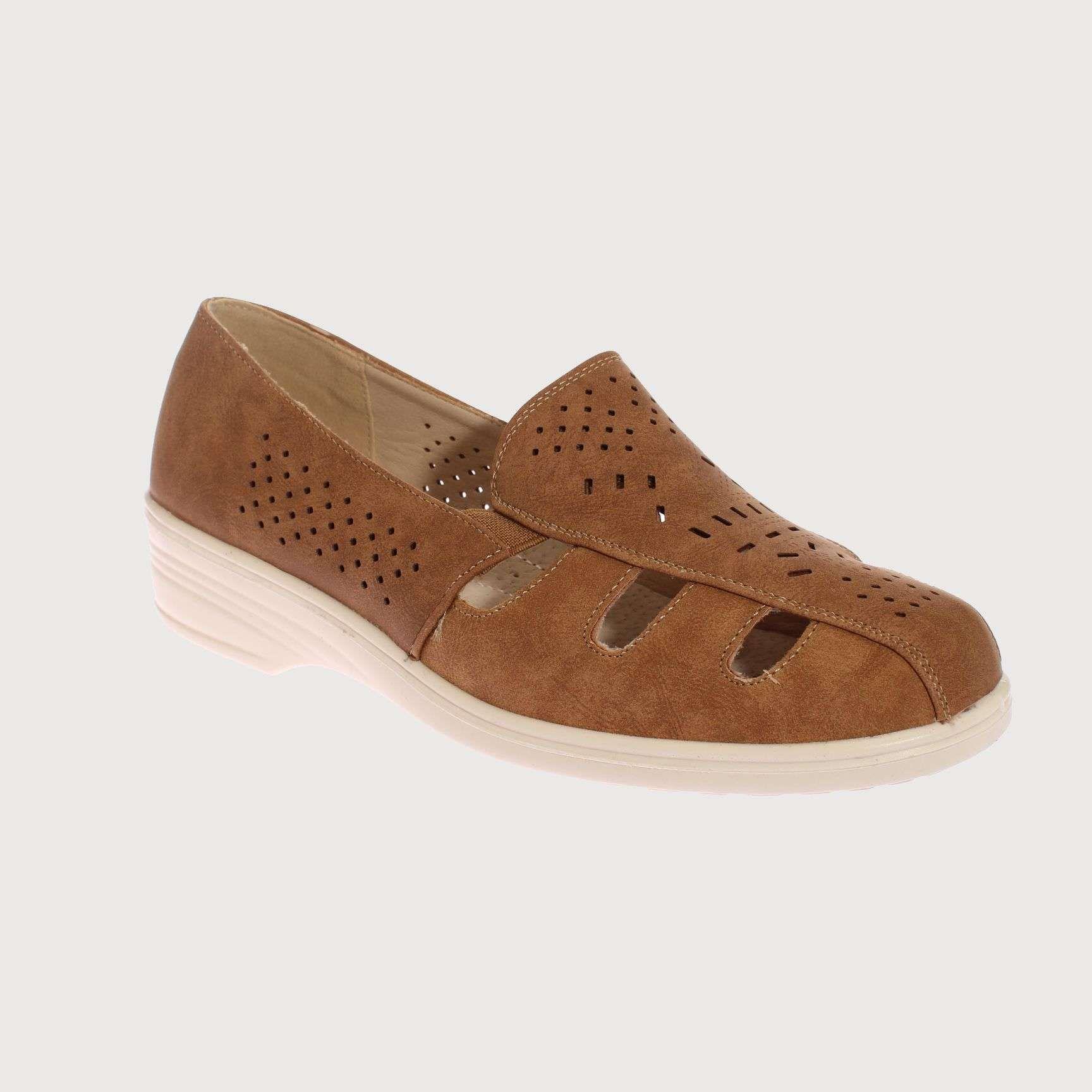 Sandalia Confort Amarillo Vía Franca Mujer Art: 5FLXN0046DYELLOW-3