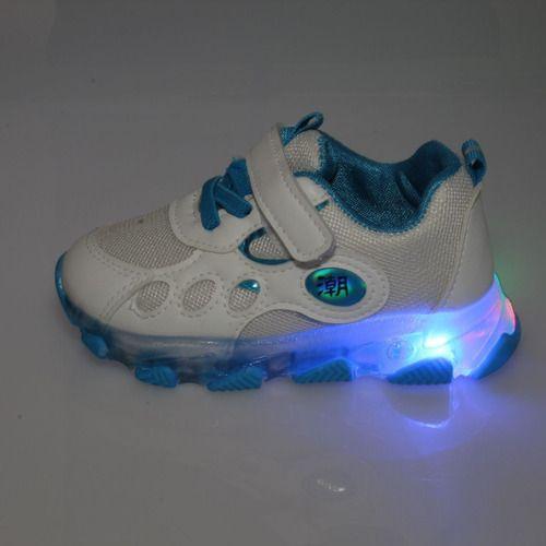 Zapatilla Casual Para Niño Color Azul-4