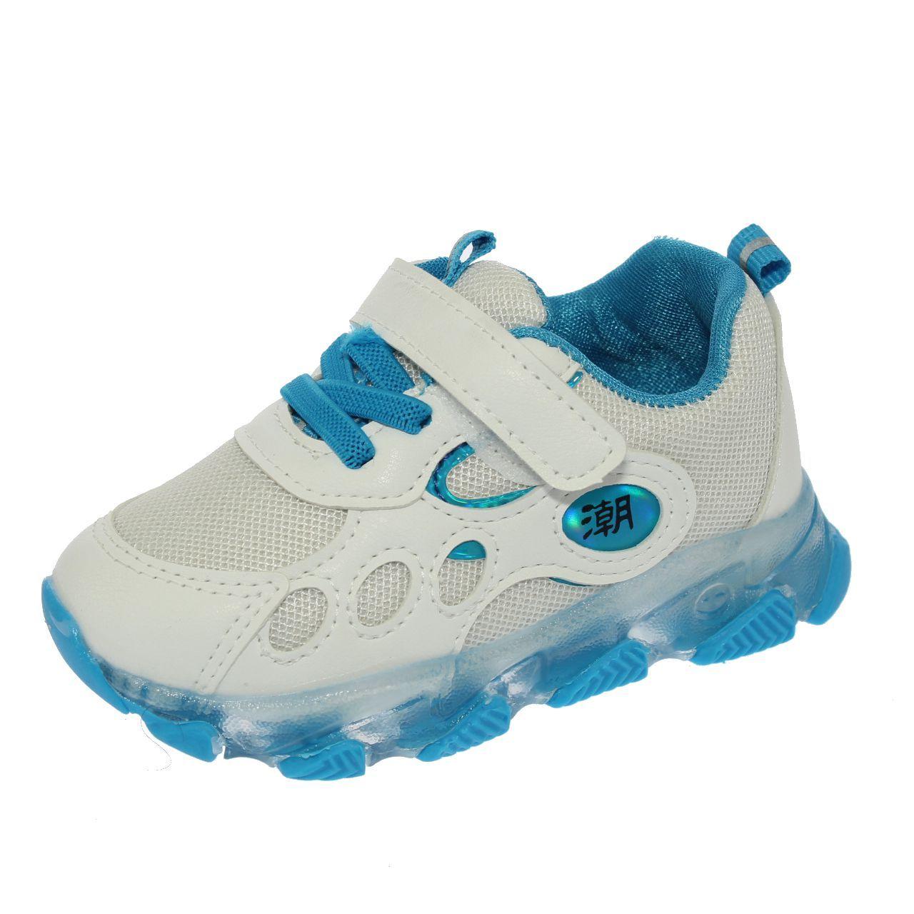 Zapatilla Casual Para Niño Color Azul-0