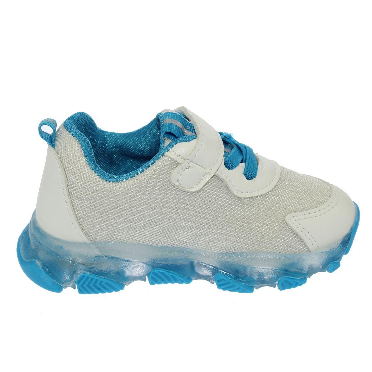 Zapatilla Casual Para Niño Color Azul-2