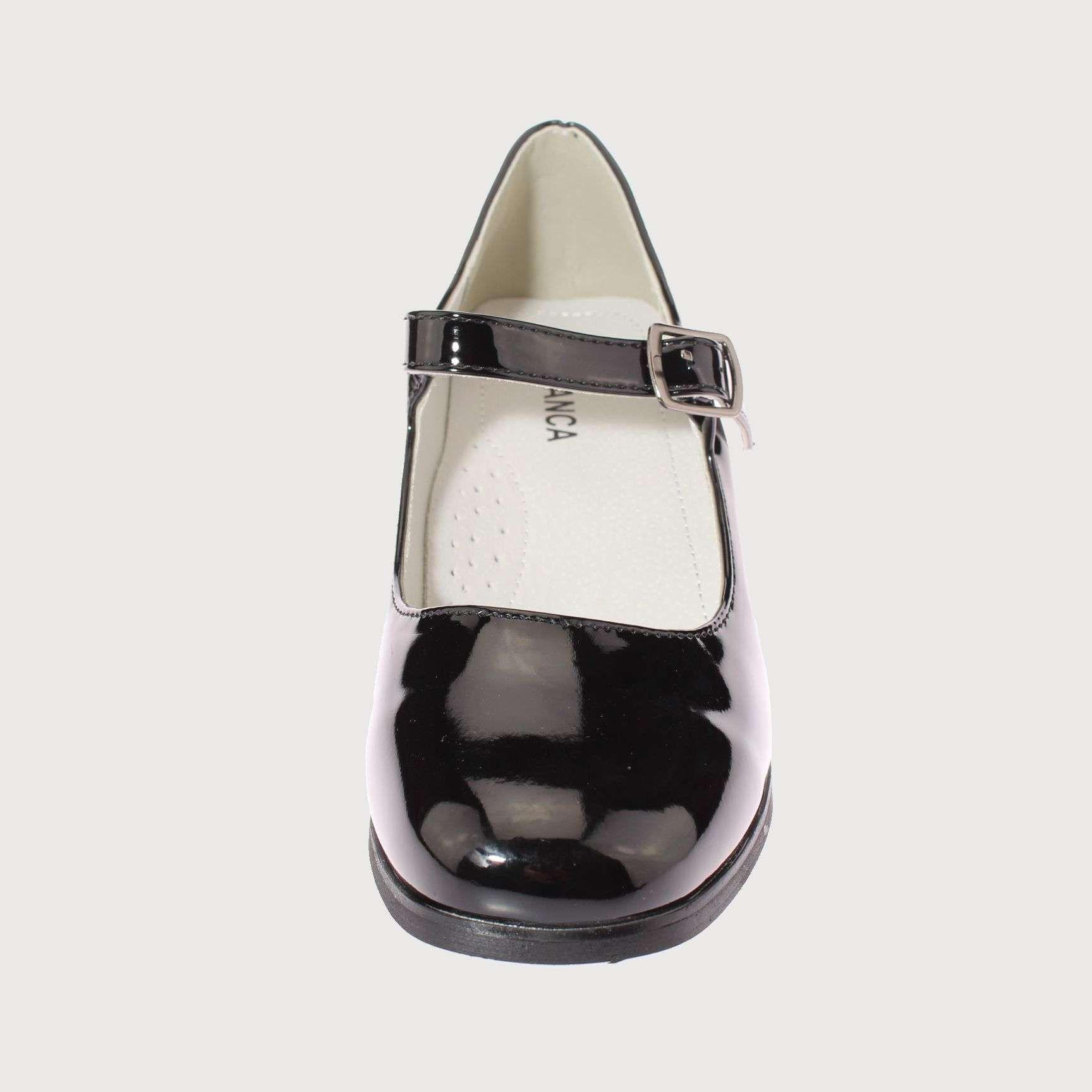 Zapato Cueca Negro Vía Franca Mujer Art: 3LJ03506BLACK-2