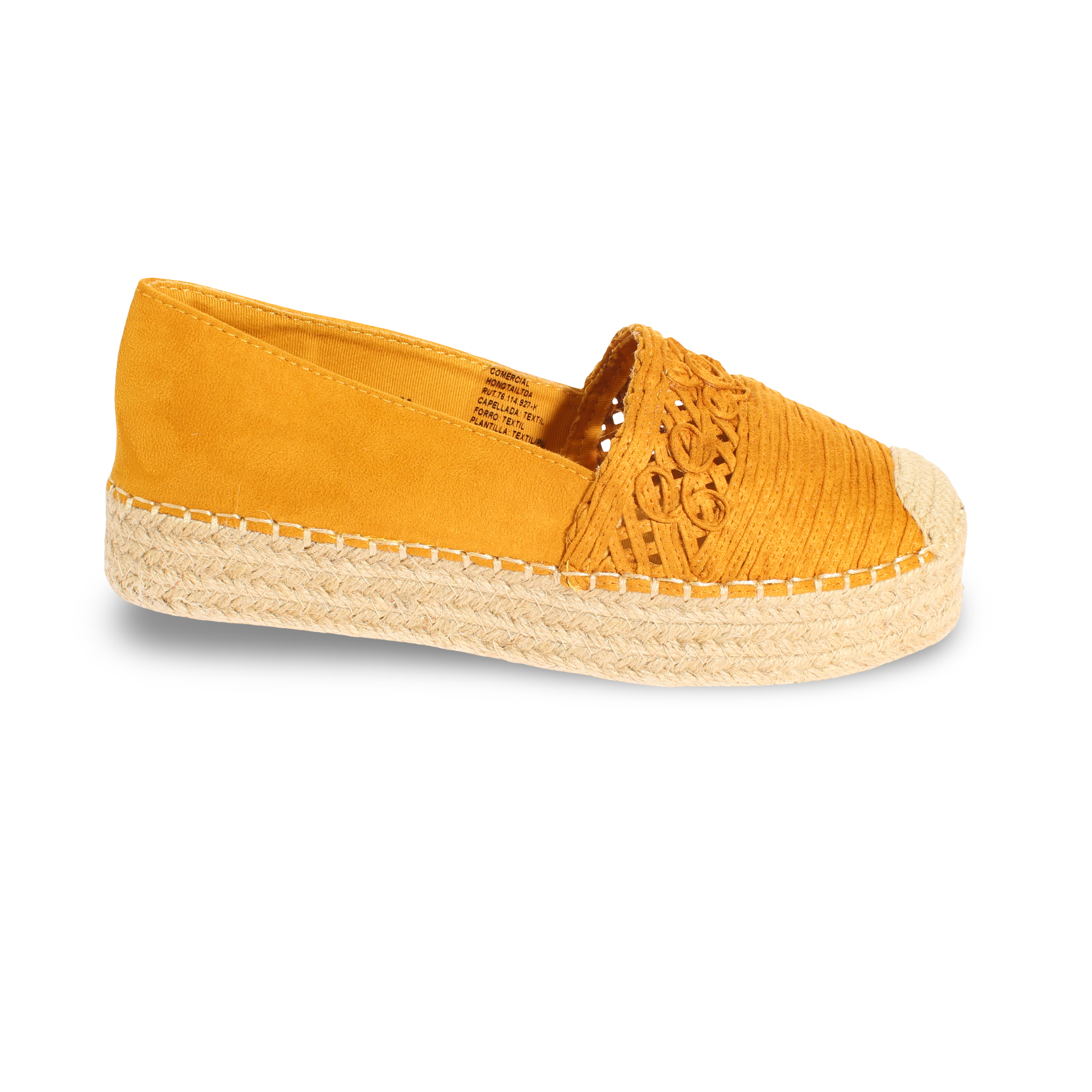 Alpargata Amarillo Vía Franca Mujer Art: 5HX893068YELLOW-1