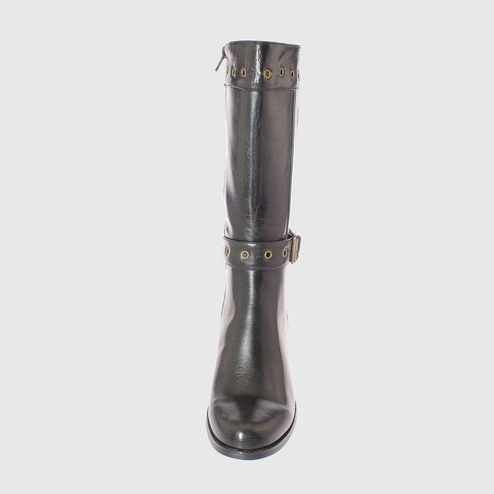Bota Negro Vía Franca Mujer-2