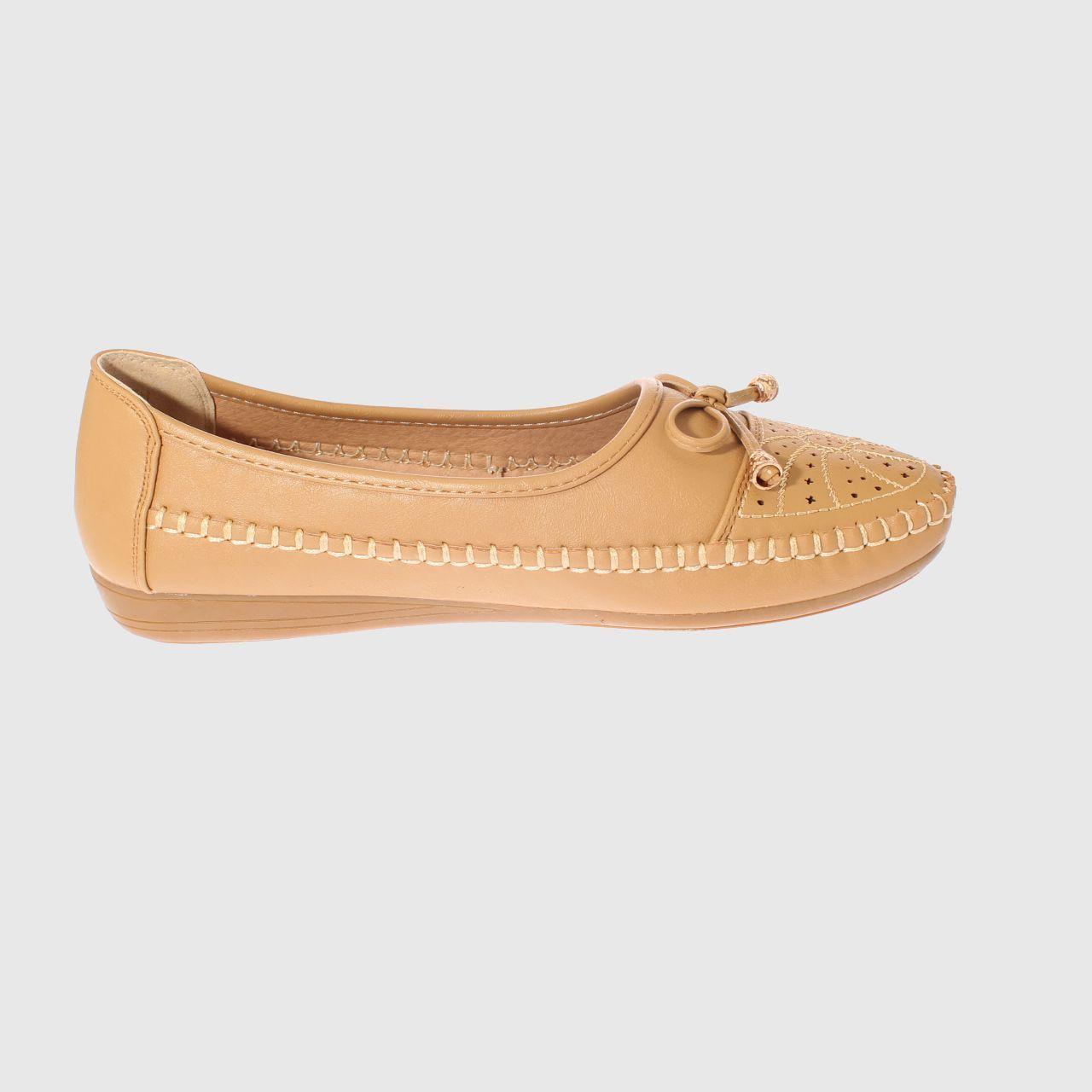 Mocasín Camel Vía Franca Mujer-3