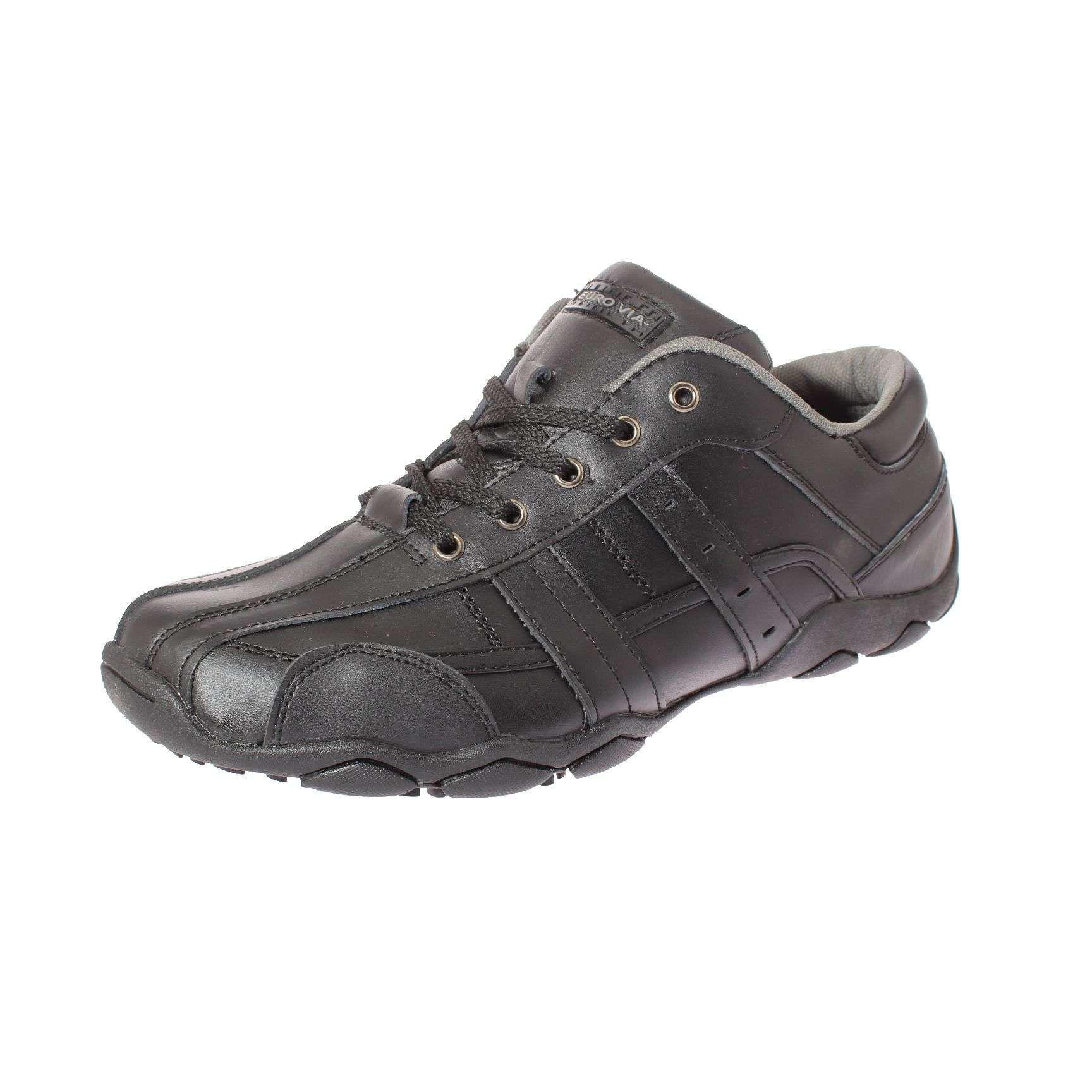 Zapatilla Negro Vía Franca Hombre Art: 8RC21328BLACK-0