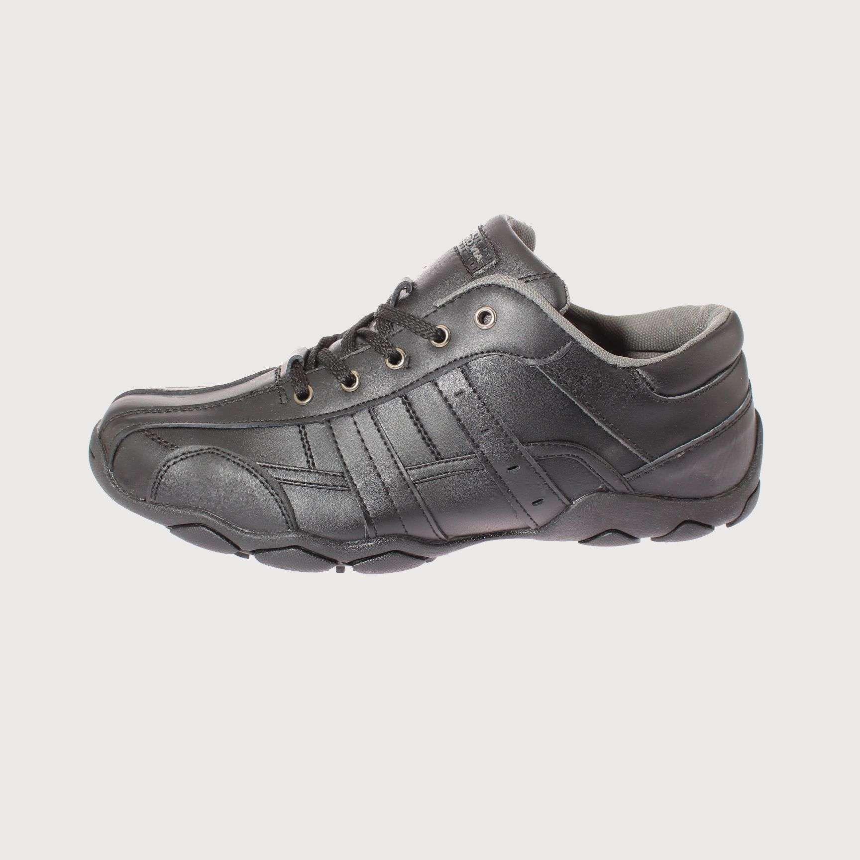 Zapatilla Negro Vía Franca Hombre Art: 8RC21328BLACK-1