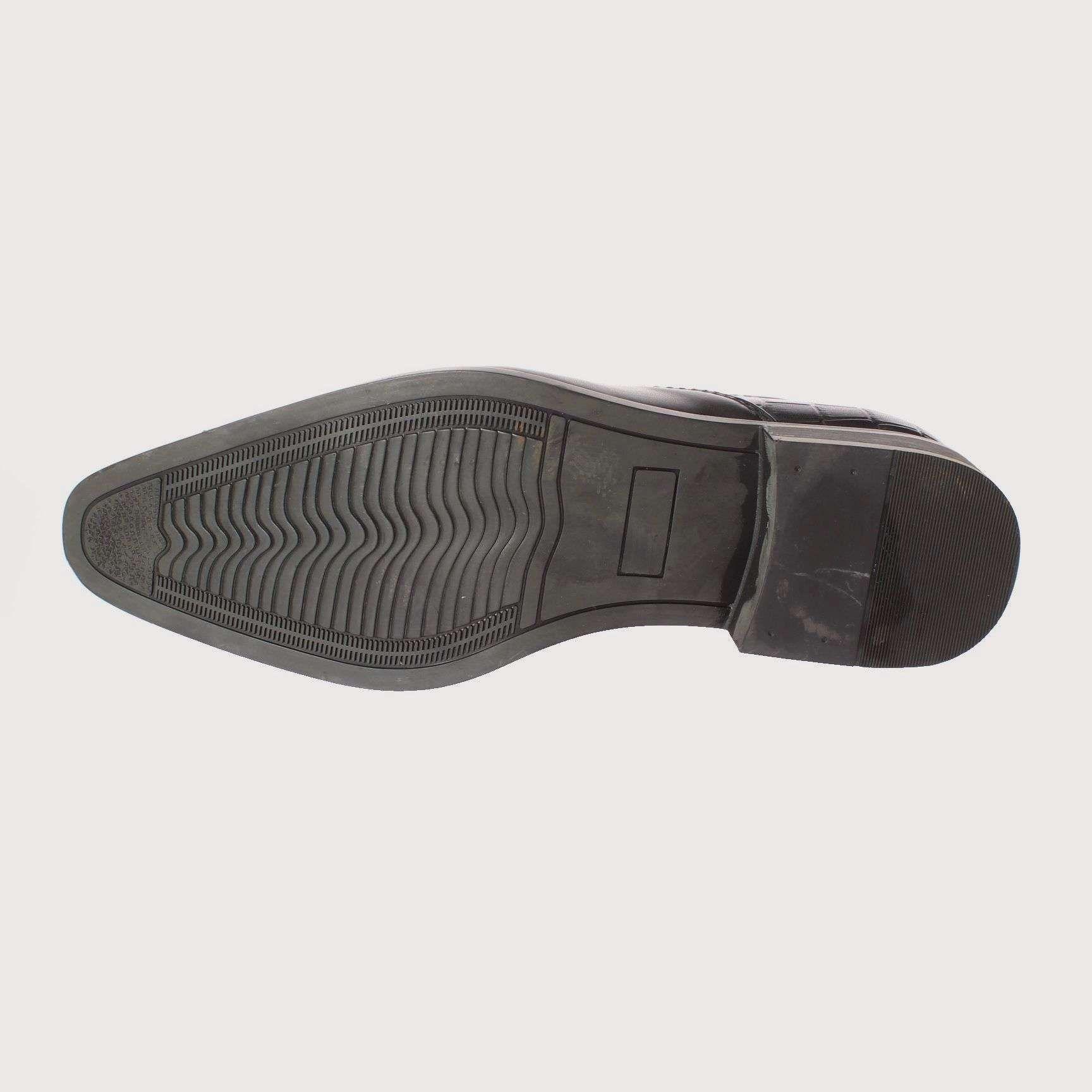 Zapato Negro Vía Franca Hombre Art: 89825BLACK-4