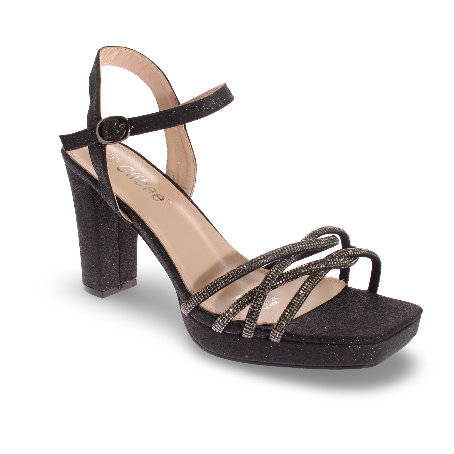 Sandalia Fiesta Negro Vía Franca Mujer Art: 5KD88BLACK-0